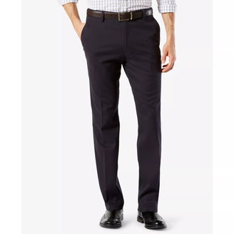 Men's Easy Straight Fit Khaki Stretch Pants