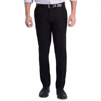 Men’s Iron Free Premium Khaki Slim-Fit Flat-Front Pant