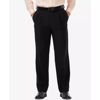 Men's Cool 18 PRO Classic-Fit Expandable Waist Pleated Stretch Dress Pants