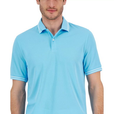 Men's Performance Stripe Polo, Created for Macy's