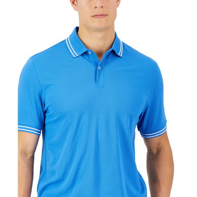 Men's Performance Stripe Polo, Created for Macy's