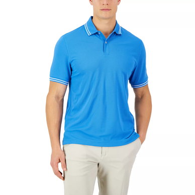 Men's Performance Stripe Polo, Created for Macy's