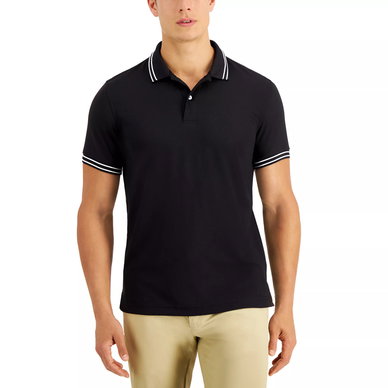 Men's Performance Stripe Polo, Created for Macy's