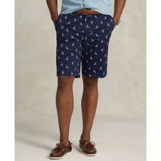 Men's Big & Tall Classic-Fit Boat Stretch Chino Shorts