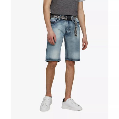 Men's Feeling Fresh Denim Shorts with Adjustable Belt, 2 Piece Set Men's Feeling Fresh Denim Shorts with Adjustable Belt, 2 Piece Set