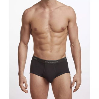 Premium Cotton Men's 3 Pack Brief Underwear, Plus