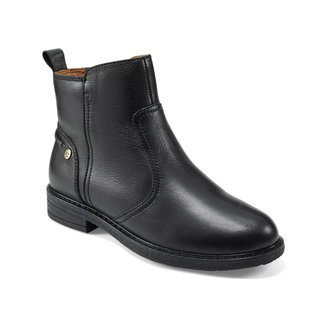 Women's Juna Almond Toe Block Heel Casual Booties