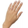 Ruby (5/8 ct. t.w.) & Diamond (1/5 ct. t.w.) Band in 14k White Gold (Also Available in Sapphire & Ruby) Ruby (5/8 ct. t.w.) & Diamond (1/5 ct. t.w.) Band in 14k White Gold (Also Available in Sapphire & Ruby)