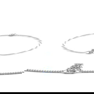 Asscher Chain Bracelet