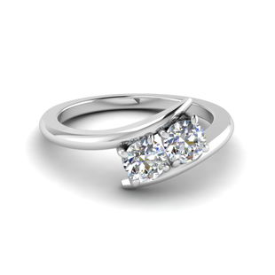 Two Stone Diamond Ring