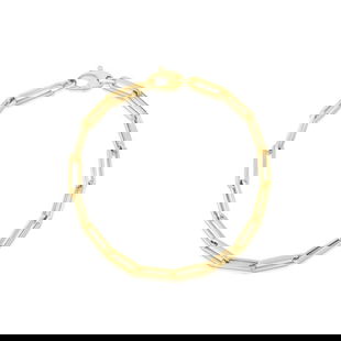 Paper Clip Chain Bracelet