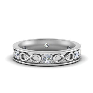 0.50 Carat Infinity Style Eternity Band