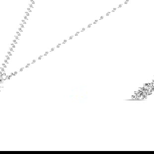 Round 4 Prong Solitaire Diamond 0.50 Carat Pendant