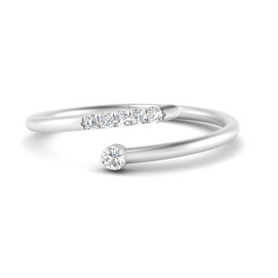 Spiral Stacking Wedding Ring