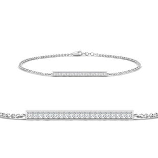 Round Bar Chain Bracelet