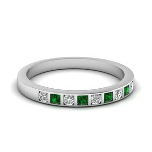 Bar Set Diamond Ring For Her