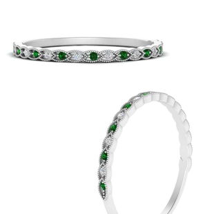 Thin Braided Stacking Ring
