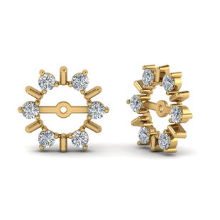 Halo Style Earring Jackets