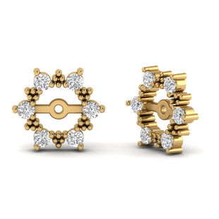 Vintage Halo Earring Jackets For Studs