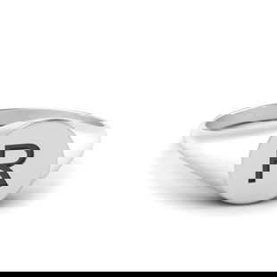 Initial Signet Ring