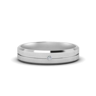 Mens Single Stone Engagement Ring
