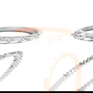 7 Stone Baguette Diamond Band