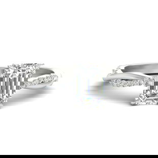 Emerald Cut Diamond 2 Ct. Engagement Ring