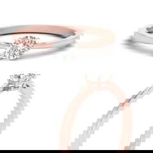 1.50 Carat Round Lab Diamond Ring