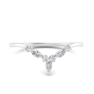 Crown Marquise And Round Band