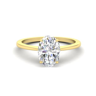 Secret Halo Engagement Ring