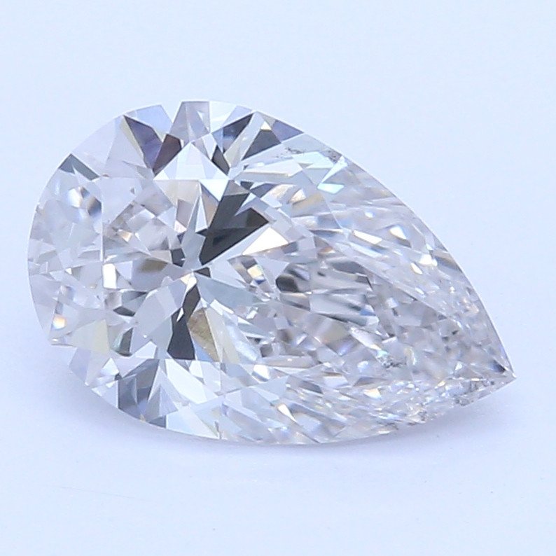  0.71 Carat Pear Lab Grown Diamond  with undefined undefined undefined undefined