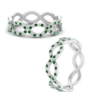 Infinity Diamond Eternity Anniversary Band