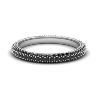 1 Ct. Cluster Micro Pave Band