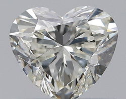 0.66 Carat Heart Diamond #422074 0.66 Carat Heart Diamond #422074