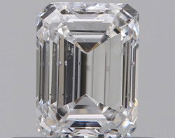 0.50 Carat Emerald Diamond #381051 0.50 Carat Emerald Diamond #381051