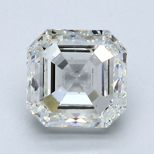 2.01 Carat Asscher Diamond #CB323137