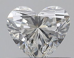 0.50 Carat Heart Diamond #423866 0.50 Carat Heart Diamond #423866