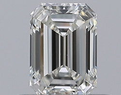 0.50 Carat Emerald Diamond #423891 0.50 Carat Emerald Diamond #423891