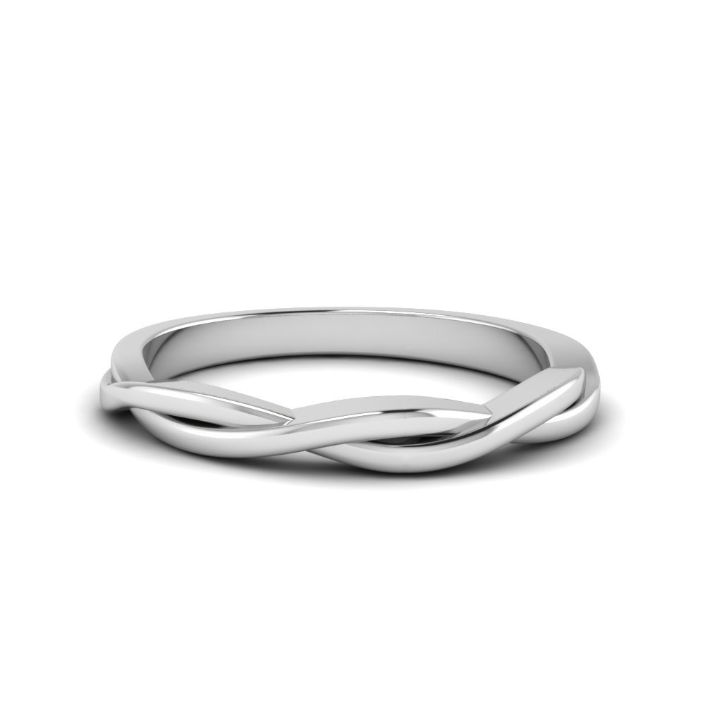Twisted Cable Wedding Anniversary Ring 14k Gold My Love Wedding Ring