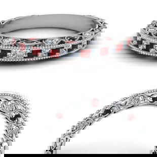 Vintage Filigree Band For Women