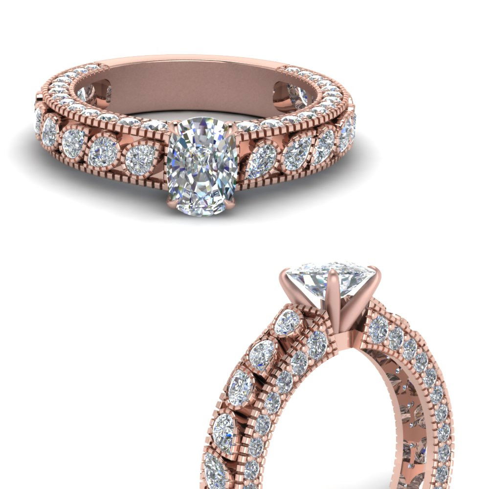 Vintage pave ring on sale