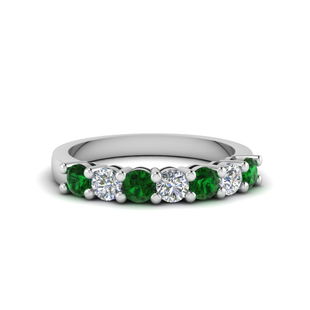 7 Stone Anniversary Diamond Band