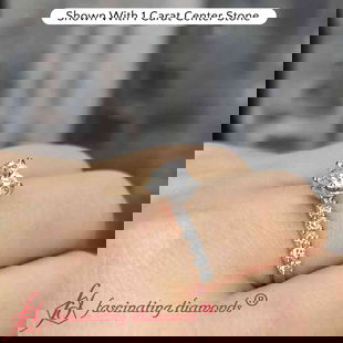 Classic U Prong Engagement Ring