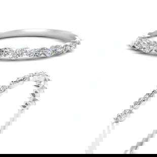 Common Prong Thin Wedding Band