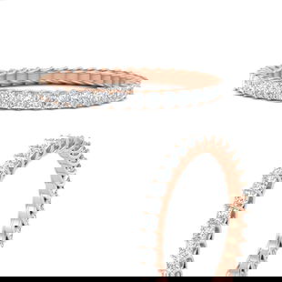 Princess Cut Full Eternity Band