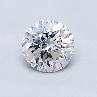 0.62 Carat Round Cut Diamond #MB28136