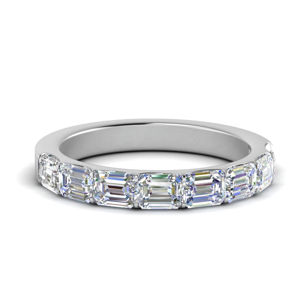 East west baguette on sale eternity band