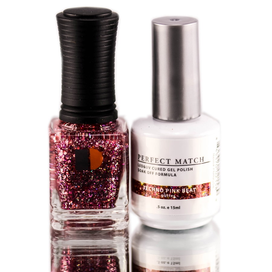 lec01-58-techno-pink-beat - Gel Polish: Lechat Nobility Perfect Match Nail Polish Gel-image1