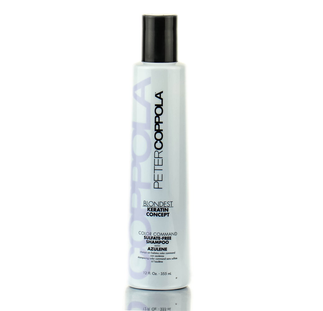 pcp07-12-oz - Peter Coppola Keratin Concept Color Command Sulfate-Free Shampoo w/ Azulene-image1 pcp07-12-oz - Peter Coppola Keratin Concept Color Command Sulfate-Free Shampoo w/ Azulene-image1