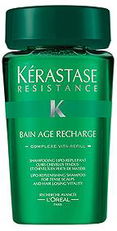 Kerastase Resistance Bain Age Recharge Shampoo - for tight scalp and hair losing vitality